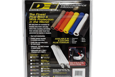 DEI Protect-A-Boot - 6in - 8-pack - Titanium - Engine Components