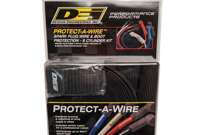 DEI Protect-A-Boot and Wire Kit 8 Cylinder - Black - Engine Components