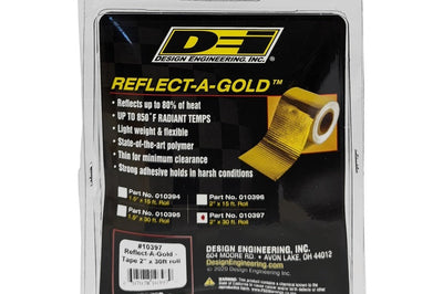 DEI Reflect-A-GOLD 2in x 30ft Tape Roll - Fabrication