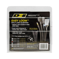 DEI Split Wire Sleeve Easy Loom 10mm-3/8in x 20 Black - Engine Components