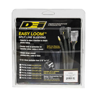 DEI Split Wire Sleeve Easy Loom 16mm-5/8in x 12 Black - Engine Components