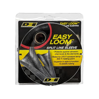 DEI Split Wire Sleeve Easy Loom 19mm-3/4in x 10 Black - Engine Components