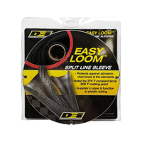 DEI Split Wire Sleeve Easy Loom 5mm-3/16in x 20 Black - Engine Components