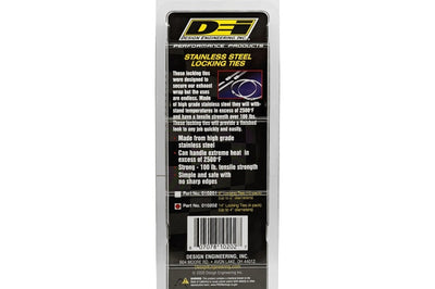 DEI Stainless Steel Locking Tie 14in - 5 per pack - Fabrication