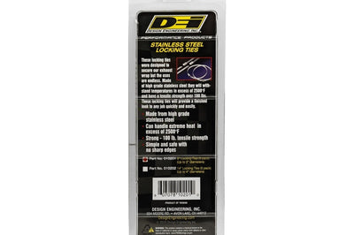 DEI Stainless Steel Locking Tie 8in - 8 per pack - Fabrication