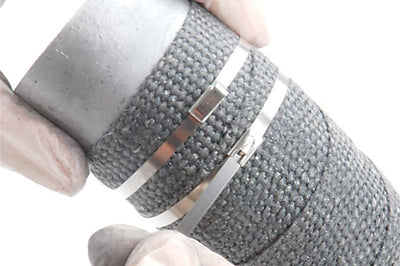 DEI Stainless Steel Locking Tie 8in - 8 per pack - Fabrication