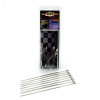 DEI Stainless Steel Locking Tie 8in - 8 per pack - Fabrication