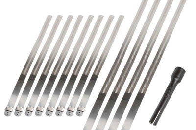 DEI Stainless Steel Positive Locking Tie & Tool Kit - 8in (8 Pack) 14in (4 - Fabrication