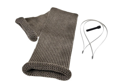 DEI Titanium 3in Knit Exhaust Sleeve - 36in - Cooling