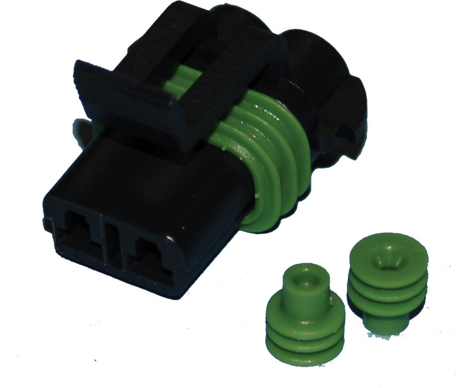 Namz Custom Cycle Delphi-packard Weatherpack 2-wire Female Connector - Watercraft Collection