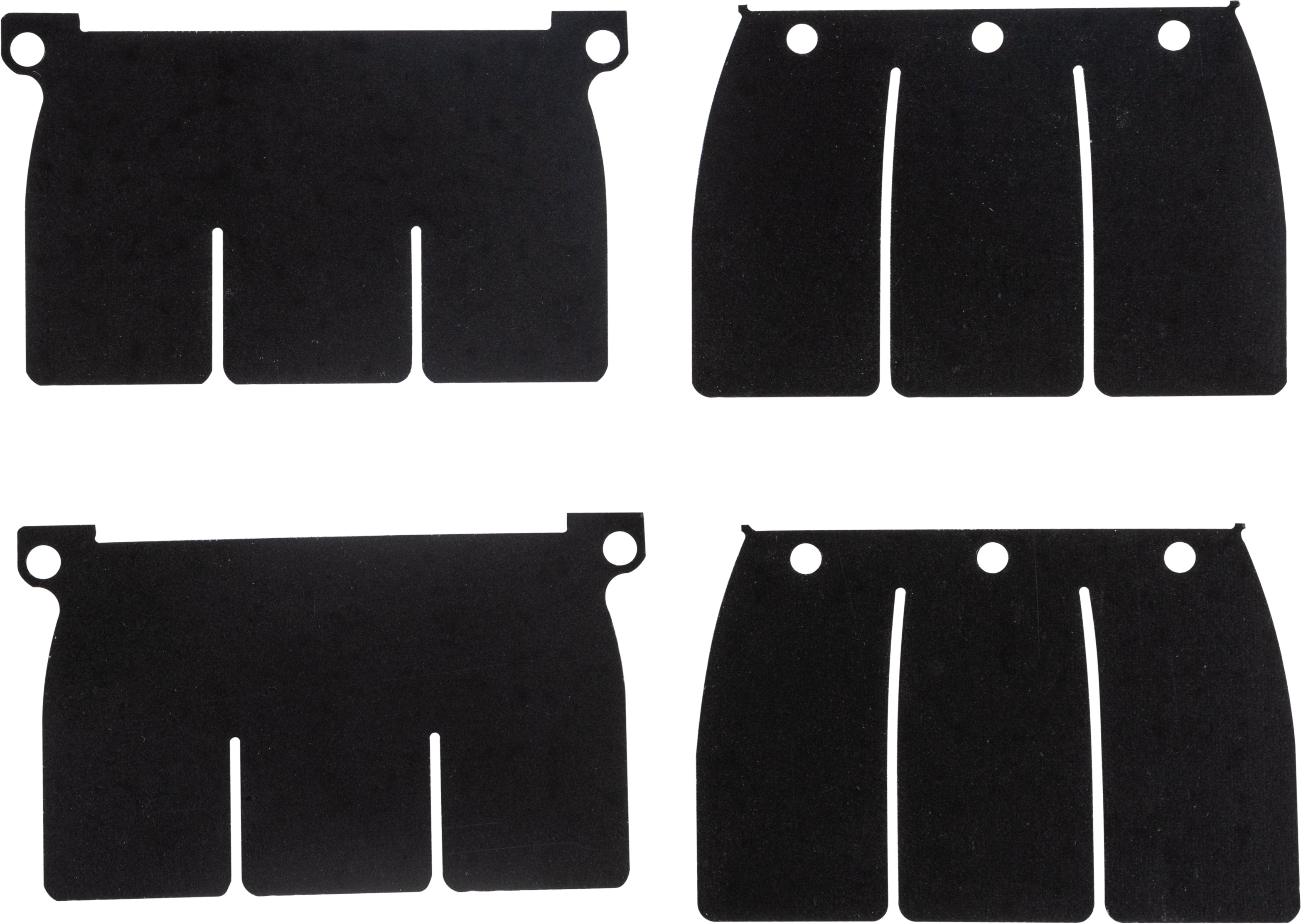 Moto Tassinari Delta System Replacement Petals Black Watercraft Collection