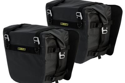 Nelson-rigg Deluxe Adv Saddlebags 27.5l Ea Survivor Edition Black - Street Collection