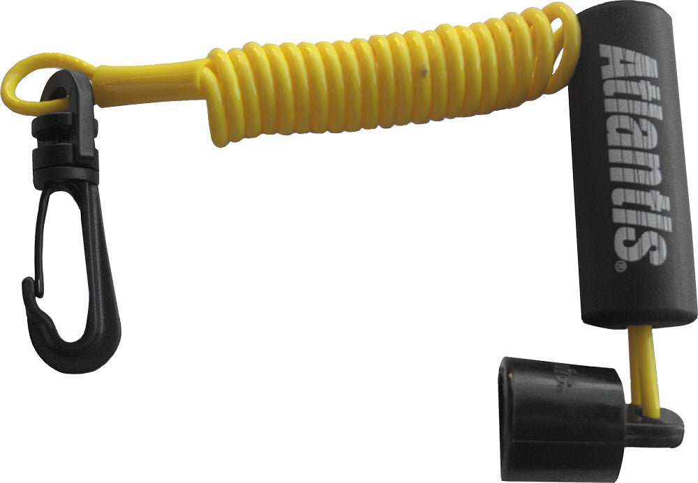 Atlantis Dess Lanyard Multi End Black - Yellow - Watercraft Collection