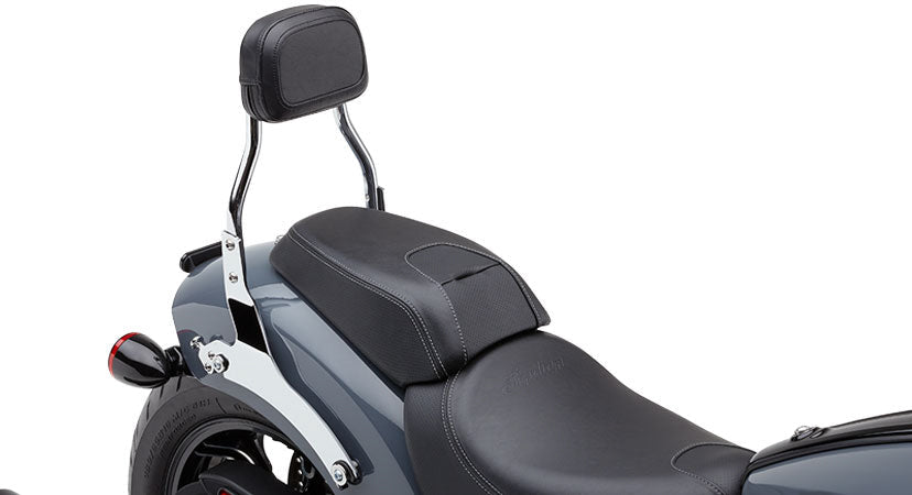 COBRA Detach Backrest Mini Chrome Chief 22
