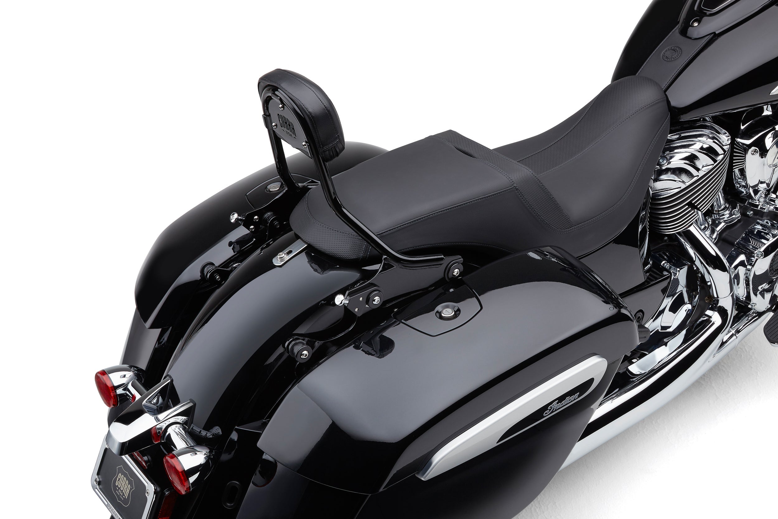COBRA Detach Backrest Short Black Chieftain 14
