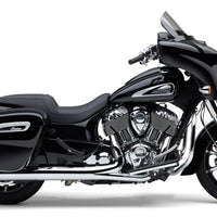 COBRA Detach Big A Bckrst Flat Rack Chrome Chieftain 14 22