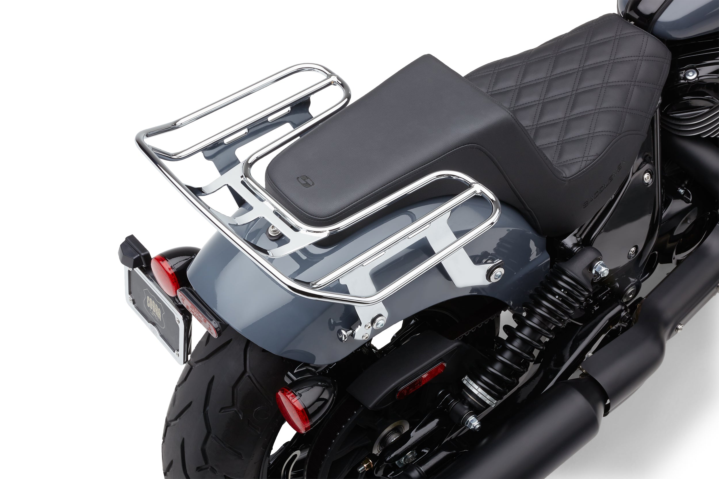 COBRA Detach Big A Lug Rack 2 Up Chrome Chief 22