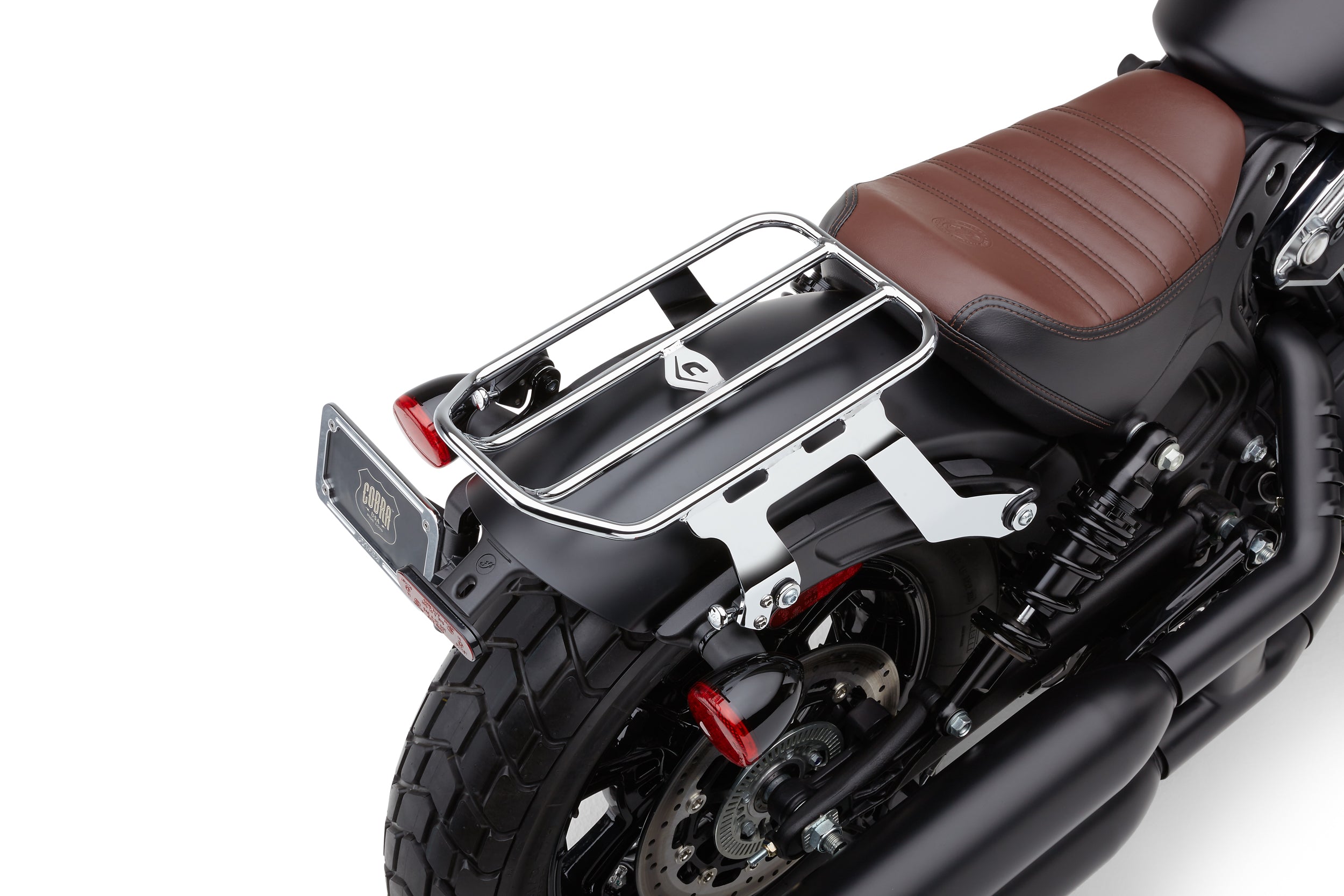 COBRA Detach Solo Luggage Rack Chrome Scout Bobber 18 22