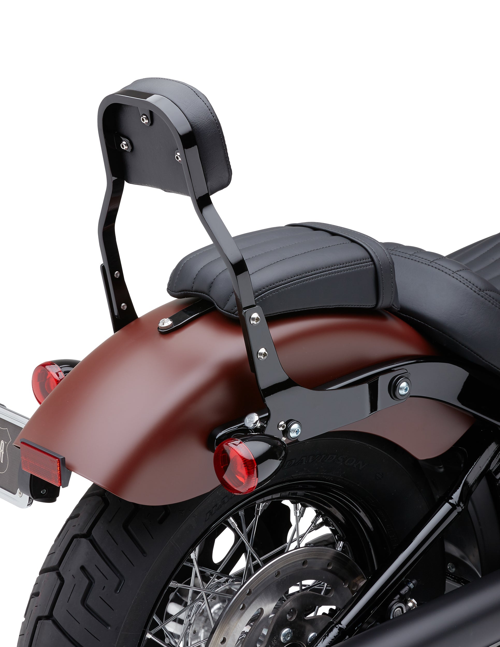 COBRA Detachable Backrest Mini Black Dyna 06 17