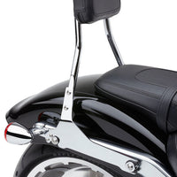 COBRA Detachable Backrest Round Chrome Flfb/S Fxbr/S 18 22