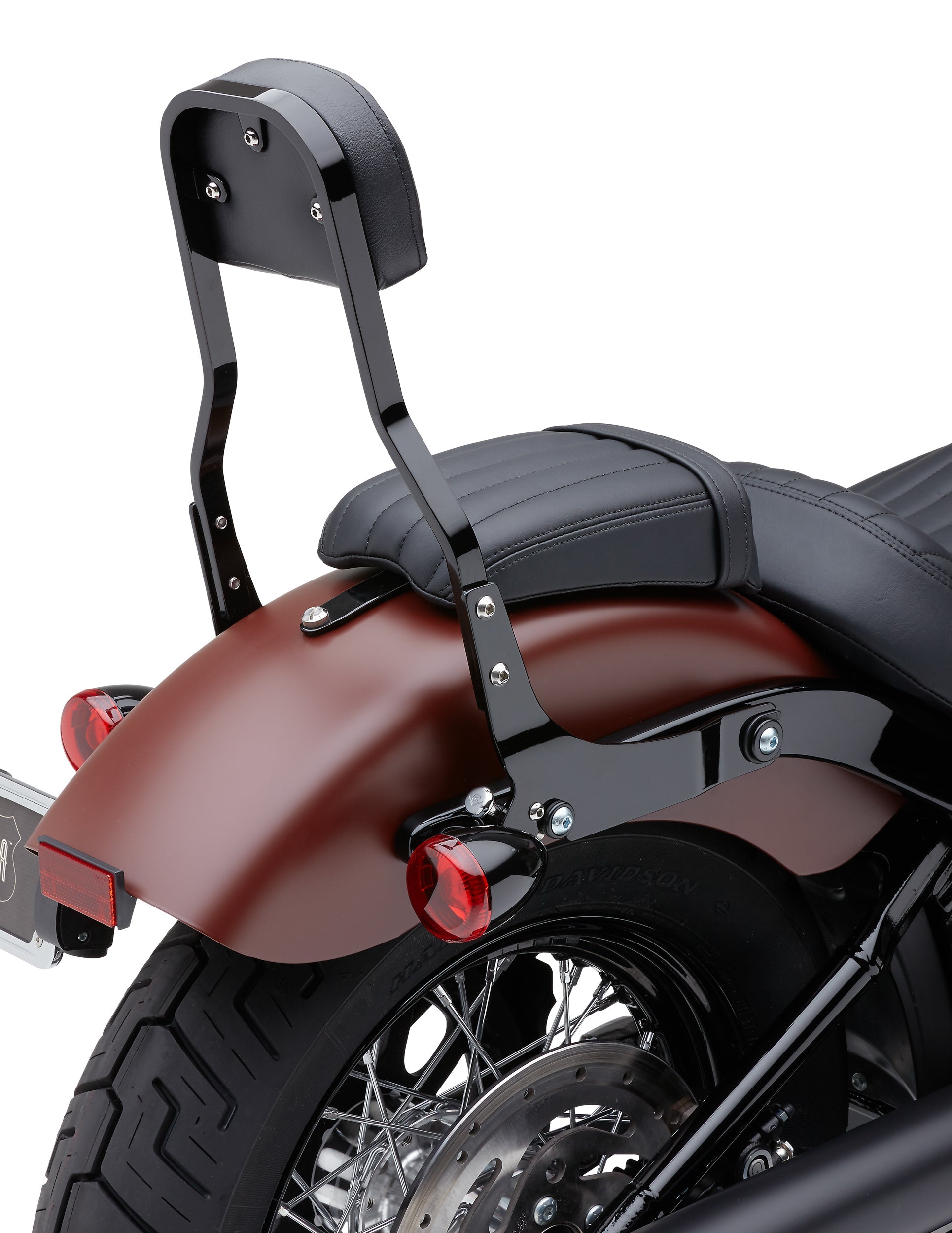 COBRA Detachable Backrest Short Black Flde/Flsl/Fxbb 18 22
