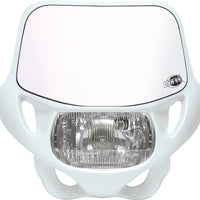 Acerbis Dhh Certified Headlight White - Black - Snowmobile Collection