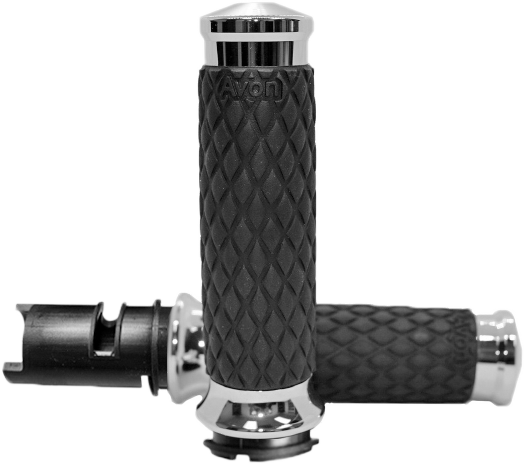 AVON Diamond Contour Chrome Twist Grip