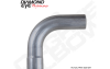 Diamond Eye Performance ELBOW 5in 90-DEGREE 8in CLR SS - Exhaust Mufflers & Tips