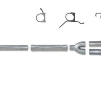 Diamond Eye Performance KIT 4in CB MFLR RPLCMENT PIPE DUAL AL: 2004.5-2007.5 DODGE CUMMINS 600 - Exhaust Mufflers & Tips