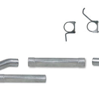 Diamond Eye Performance KIT 4in CB MFLR RPLCMENT PIPE SGL AL: 01-05 CHEVY/GMC 6.6L 2500/3500 - Exhaust Mufflers & Tips