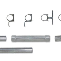 Diamond Eye Performance KIT 4in CB MFLR RPLCMENT PIPE SGL AL: 94-97 FORD 7.3L F250/F350 PWRSTROKE - Exhaust Mufflers &