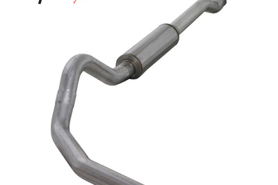 Diamond Eye Performance KIT 4in CB SGL AL: 03-07 FORD 6.0L F250/F350 - Exhaust Mufflers & Tips