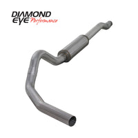 Diamond Eye Performance KIT 4in CB SGL AL: 03-07 FORD 6.0L F250/F350 - Exhaust Mufflers & Tips