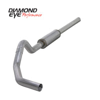 Diamond Eye Performance KIT 4in CB SGL AL: 2004.5-2007.5 DODGE CUMMINS 600 - Exhaust Mufflers & Tips