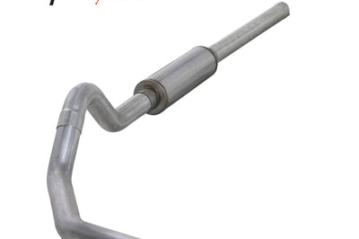 Diamond Eye Performance KIT 4in CB SGL AL: 2004.5-2007.5 DODGE CUMMINS 600 - Exhaust Mufflers & Tips