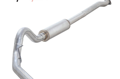 Diamond Eye Performance KIT 4in CB SGL GAS AL FORD 3.5L F150 ECO-BOOST 11-13 - Exhaust Mufflers & Tips