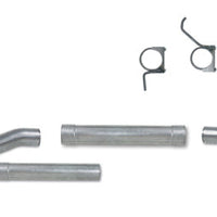 Diamond Eye Performance KIT 4in CB SGL MFLR RPLCMENT PIPE SS 01-05 CHEVY/GMC 6.6L 2500/3500 - Exhaust Mufflers & Tips