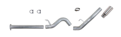 Diamond Eye Performance KIT 4in DPF BACK SGL AL: 2011 FORD 6.7L PWRSTROKE F250/F350 - Exhaust Mufflers & Tips