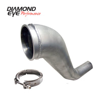 Diamond Eye Performance KIT 4in DWNP HX40 TURBO-DIRECT FLANGE W/ V-Band CLAMP AL DODGE 94-02 - Exhaust Mufflers & Tips