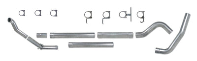 Diamond Eye Performance KIT 4in MFLR RPLCMENT PIPE TB SGL ALUM 94-97 5 7 3L F250/F350 PWRSTROKE NFS W CARB STDS