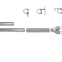 Diamond Eye Performance KIT 4in TB MFLR RPLCMENT PIPE DUAL AL: 94-02 DODGE CUMMINS 5.9L - Exhaust Mufflers & Tips
