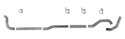 Diamond Eye Performance KIT 4in TB MFLR RPLCMENT PIPE SGL AL: 2-WHEEL DRIVE ONLY 89-93 DODGE CUMMINS 5.9L - Exhaust