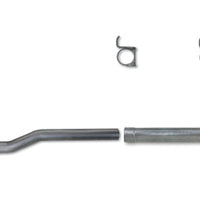 Diamond Eye Performance KIT 4in TB MFLR RPLCMENT PIPE SGL AL: 89-93 DODGE CUMMINS 5.9L - Exhaust Mufflers & Tips