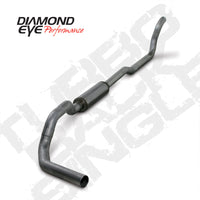 Diamond Eye Performance KIT 4in TB MRP SGL SS DDG2X4 89-93 Dodge 5.9L Cummins 2500/3500 - Exhaust Mufflers & Tips
