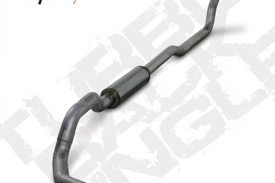 Diamond Eye Performance KIT 4in TB MRP SGL SS DDG2X4 89-93 Dodge 5.9L Cummins 2500/3500 - Exhaust Mufflers & Tips