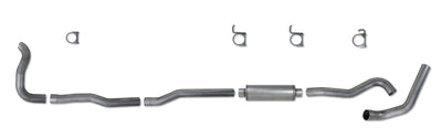 Diamond Eye Performance KIT 4in TB SGL AL: 4-WHEEL DRIVE ONLY 89-93 DODGE CUMMINS 5.9L - Exhaust Mufflers & Tips