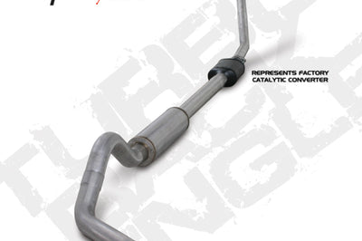 Diamond Eye Performance KIT 4in TB SGL AL: 94-97 FORD 7.3L F250/F350 PWRSTROKE NFS W/ CARB EQUIV STDS - Exhaust