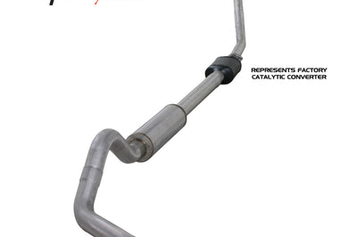 Diamond Eye Performance KIT 4in TB SGL AL: 94-97 FORD 7.3L F250/F350 PWRSTROKE NFS W/ CARB EQUIV STDS - Exhaust