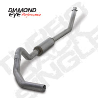 Diamond Eye Performance KIT 4in TB SGL AL: 98.5-02 DODGE CUMMINS 5.9L - Exhaust Mufflers & Tips