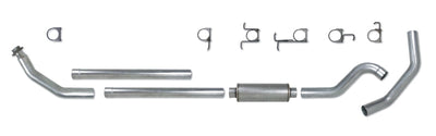 Diamond Eye Performance KIT 4in TB SGL AL: 98.5-02 DODGE CUMMINS 5.9L - Exhaust Mufflers & Tips